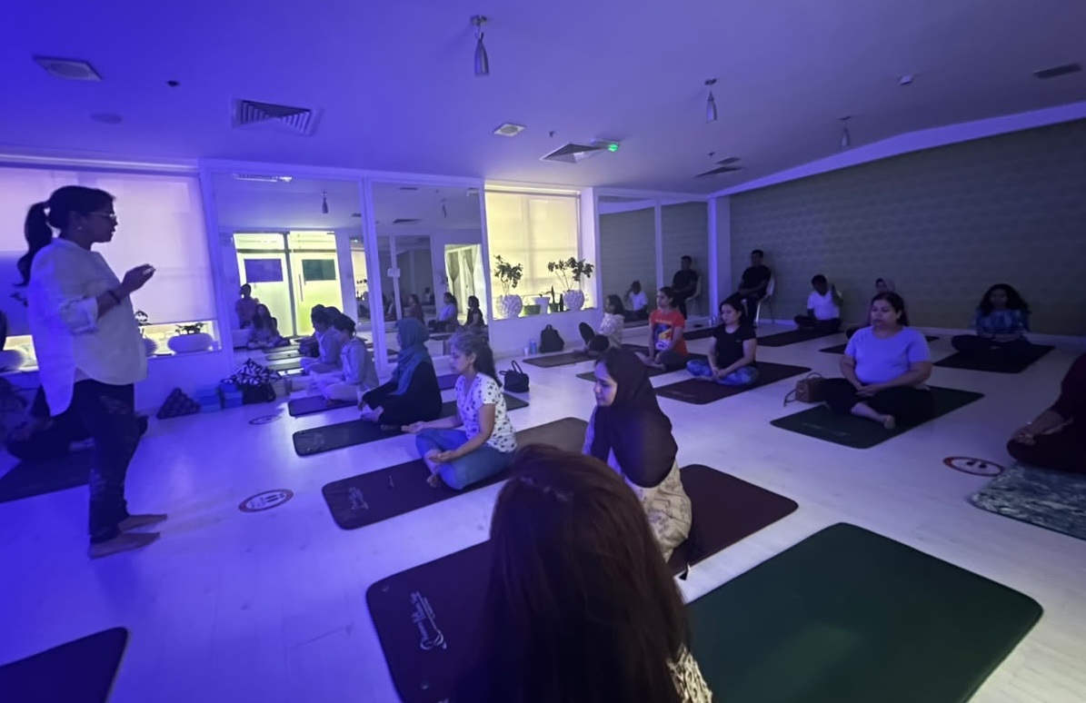 Meditation Yoga class at Rumana Rab Holistic Yoga